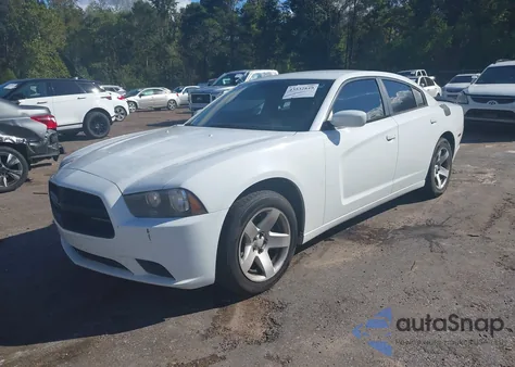 2014 Dodge Charger Police z USA, uszkodzony, nr VIN 2C3CDXAG4EH207858